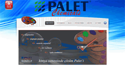 Desktop Screenshot of paletkimya.com.tr